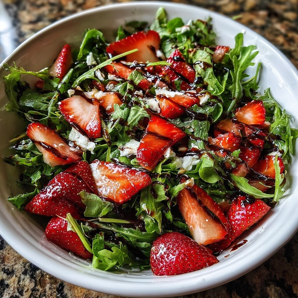 Strawberry Balsamic Salad