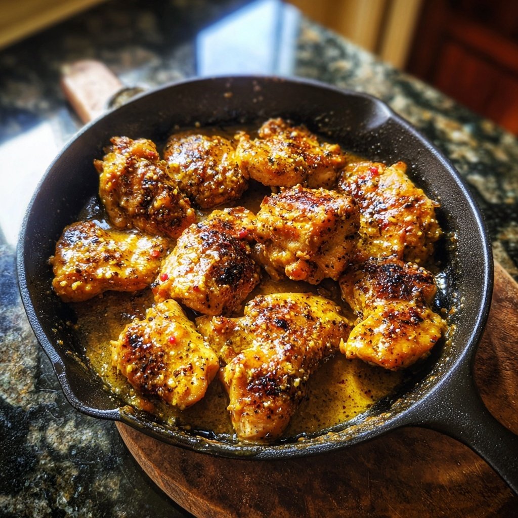 Honey Mustard Chicken Skillet