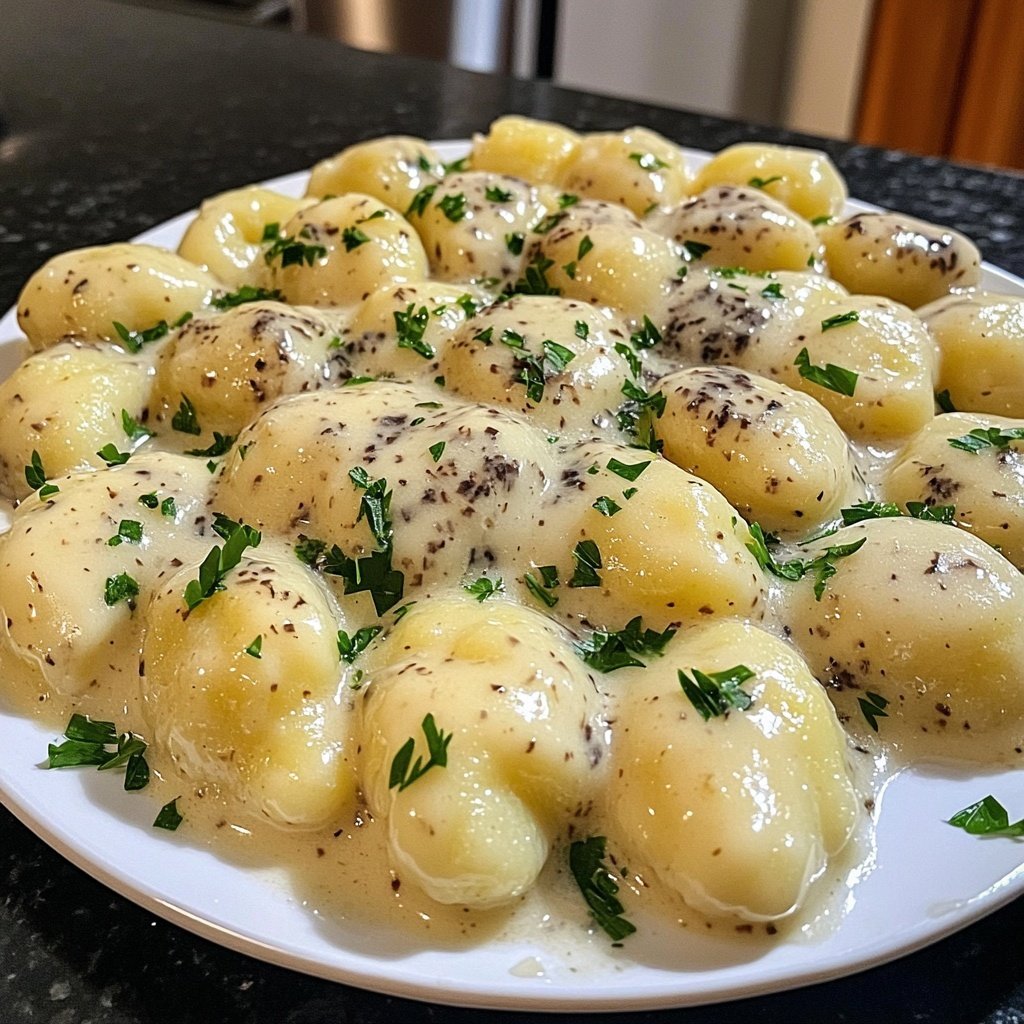 Valentine Dinner Truffle Gnocchi