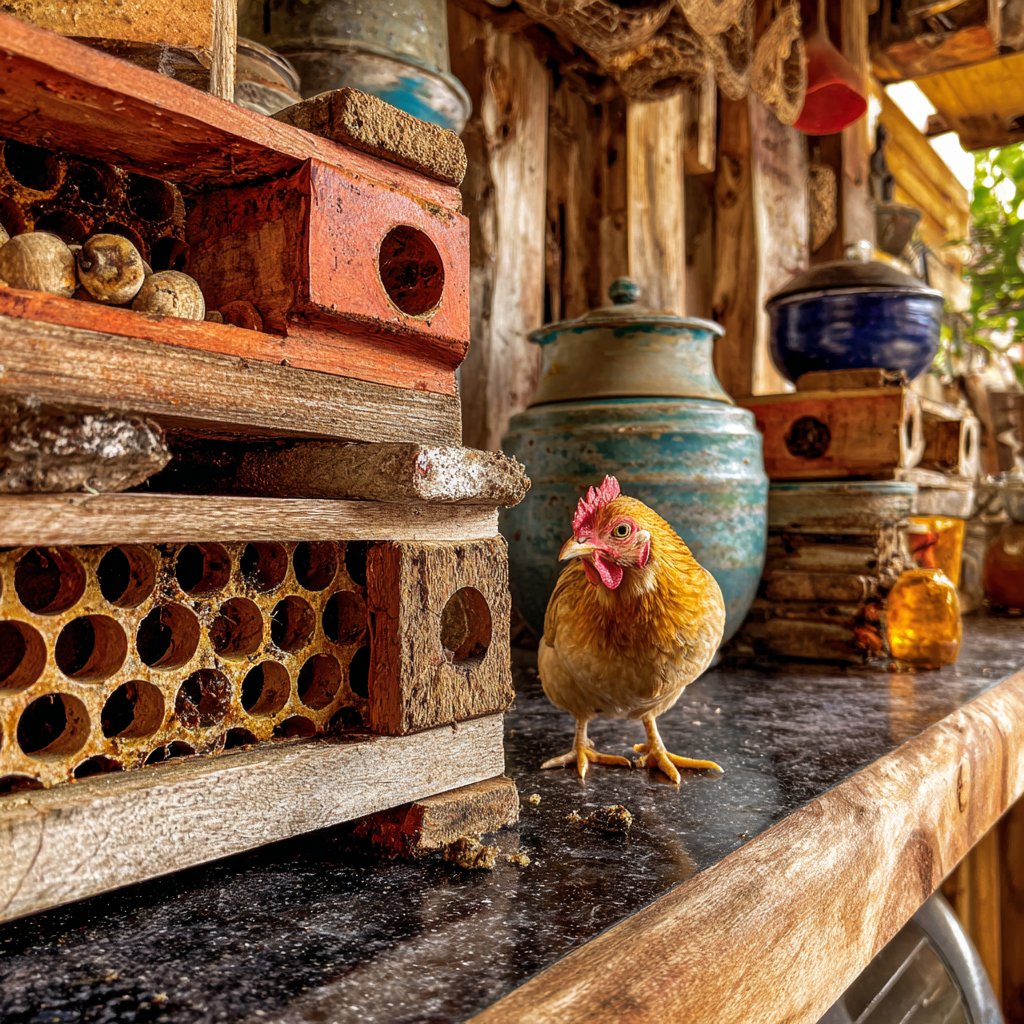 Chicken Run Ideas Using Recycled Materials