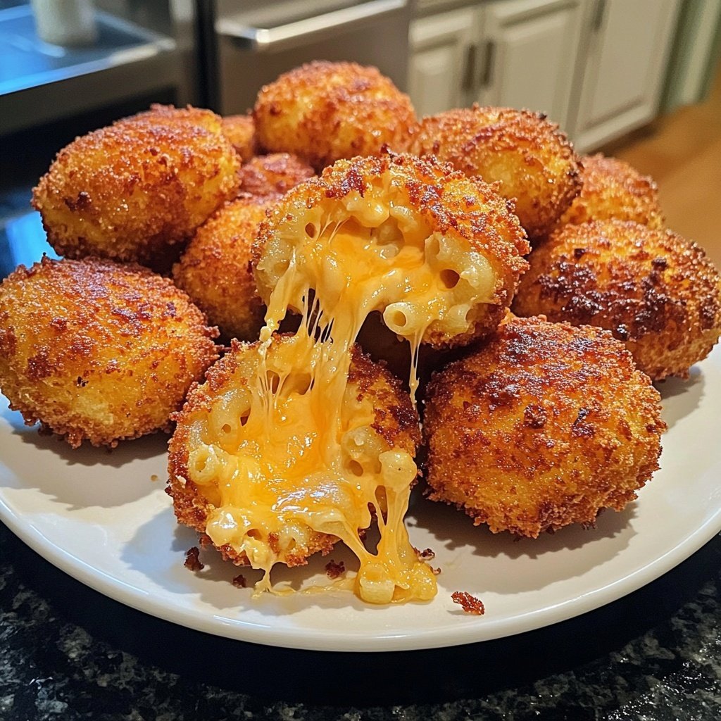 Fried Mac and Cheese Bites