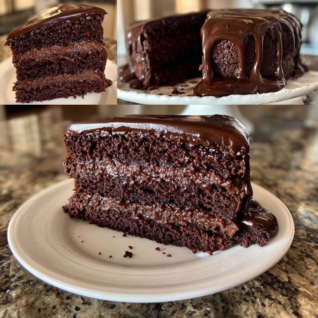 Chocolate Cake Made From Scratch