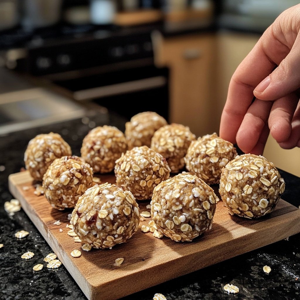 Protein Balls with Dates and Oats