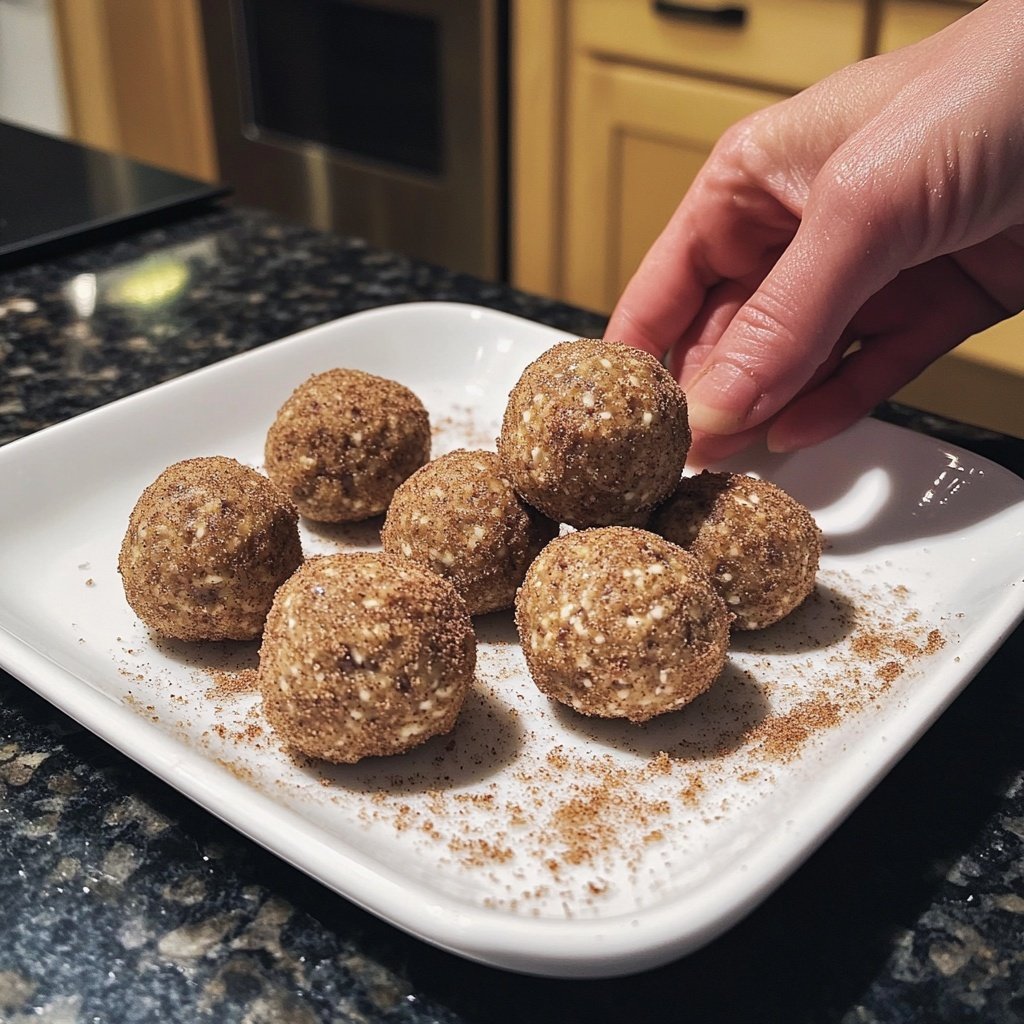 Protein Balls with Cinnamon